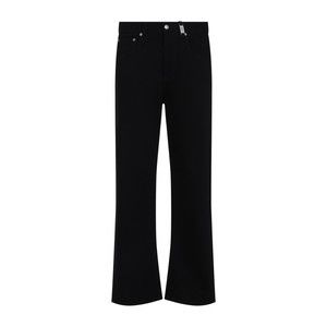 Alexander Mcqueen Straight Leg Black Cotton Jeans - NWT